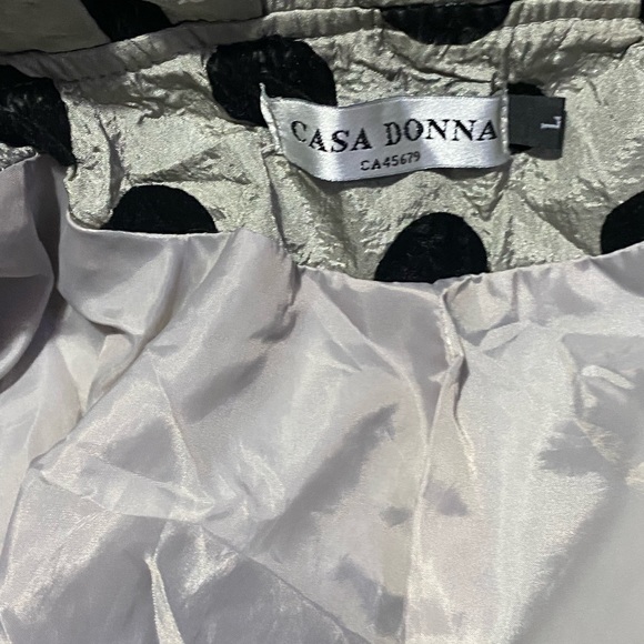 Silver polka dot jacket lg - Picture 2 of 4